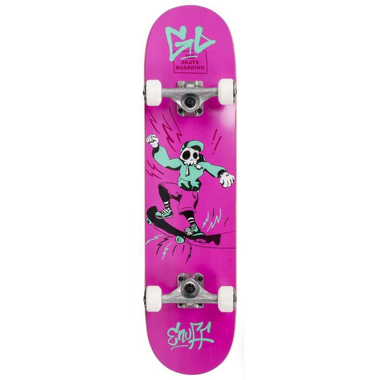 Enuff Skully Factory Complete Skateboard Pink 7.75" x 31.5"