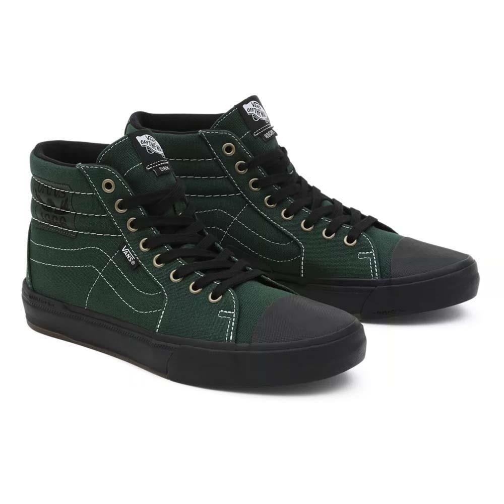 Vans BMX Sk8-Hi 238 Dakota Roche Green Black Skate Shoes