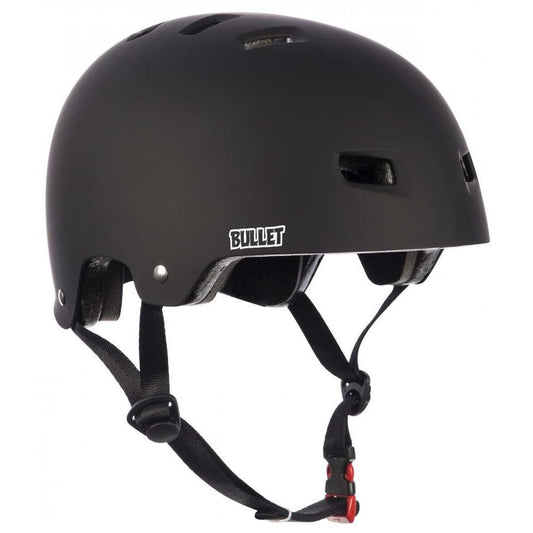 Bullet Deluxe Helmet T35 Youth 49-54cm Matt Black