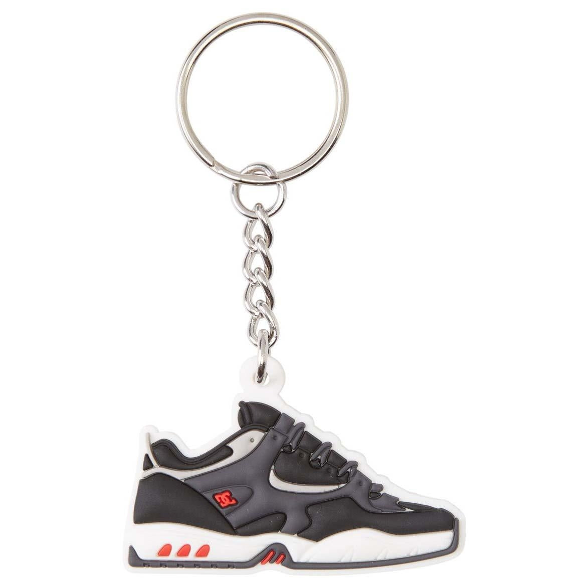 DC Shoe Co Kalis OG Keychain Black Grey Red