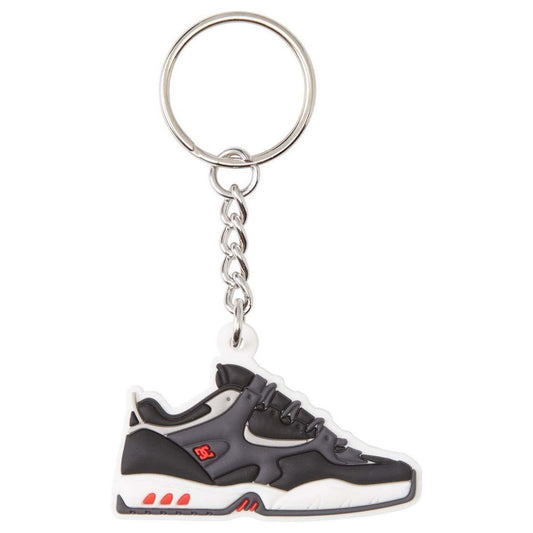 DC Shoe Co Kalis OG Keychain Black Grey Red