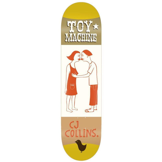 Toy Machine CJ Collins Kilgallen Skateboard Deck 8.18"
