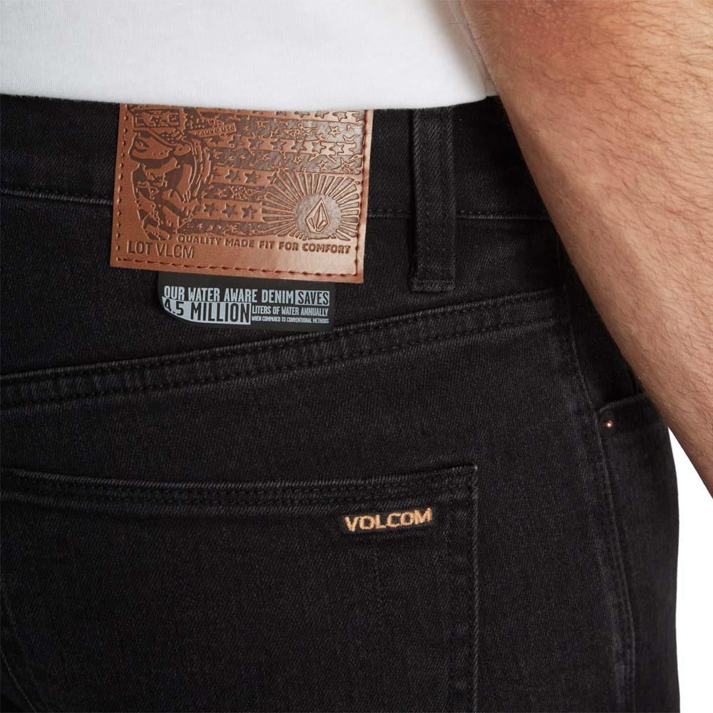 Volcom Vorta Denim Jeans Black Out