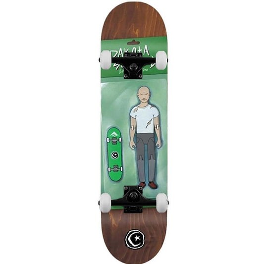 Foundation Servold Action Figure Complete Skateboard 8.38"