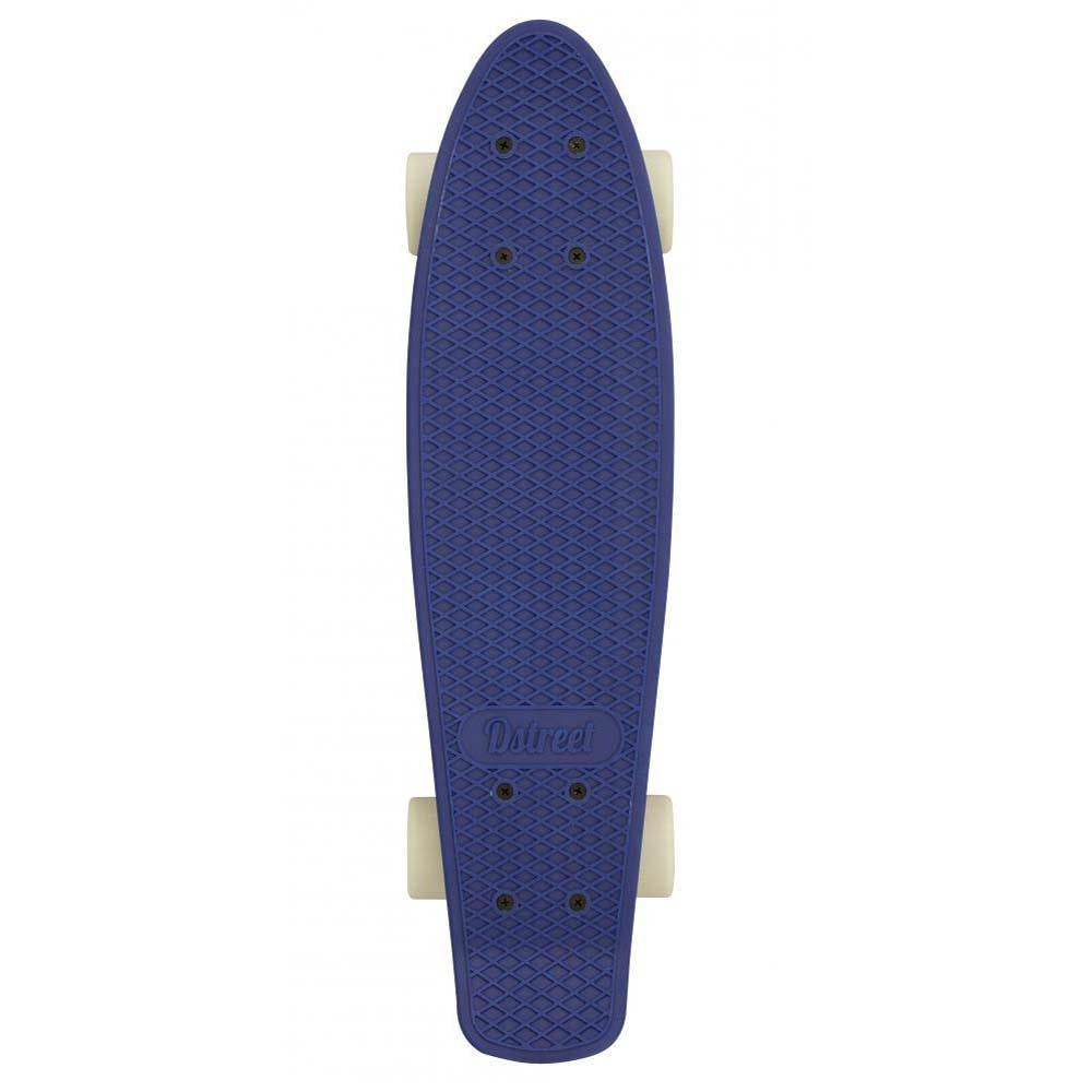 D Street Polyprop Cruiser Complete Skateboard Midnight Blue Navy 23"