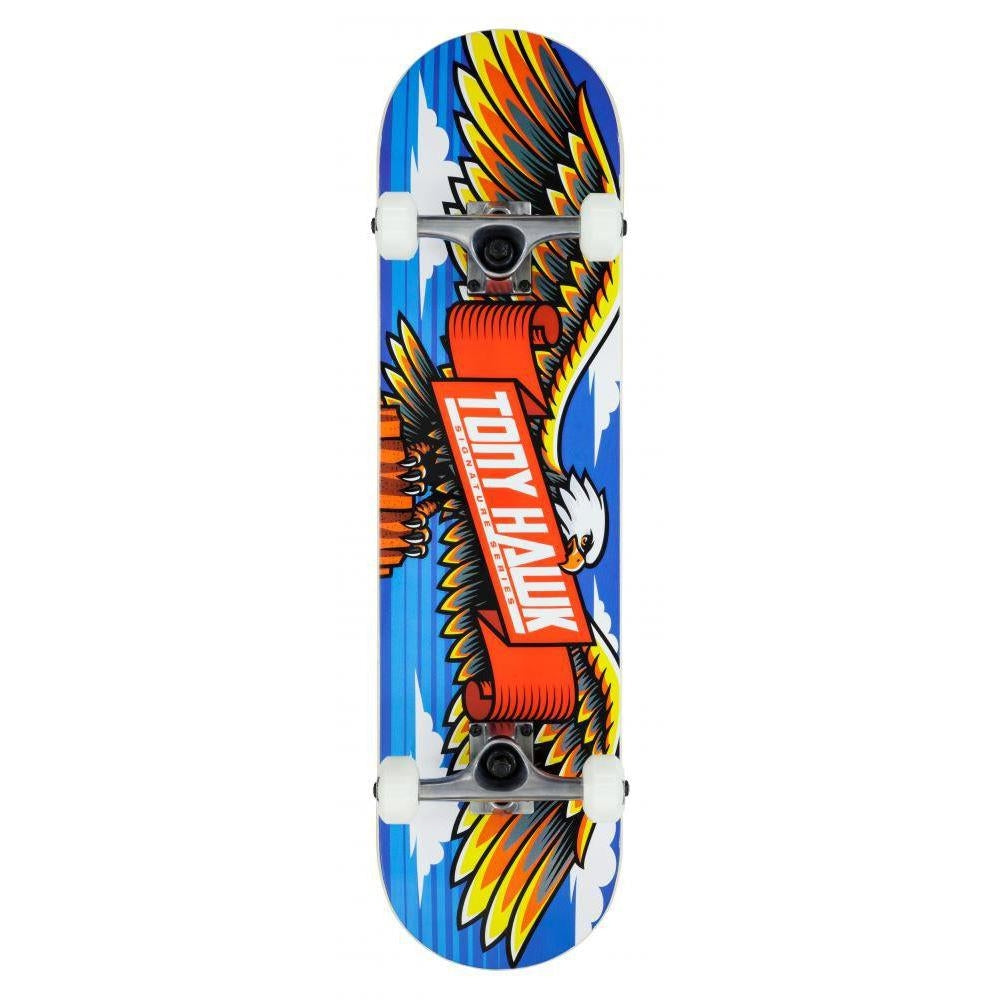 Tony Hawk SS 180 Factory Complete Skateboard Wingspan Multi Colour 8 Inch Wide