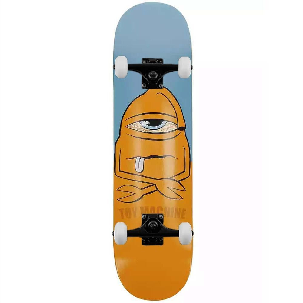 Toy Machine Skateboards Bored Sect Complete Skateboard Orange 8.25"
