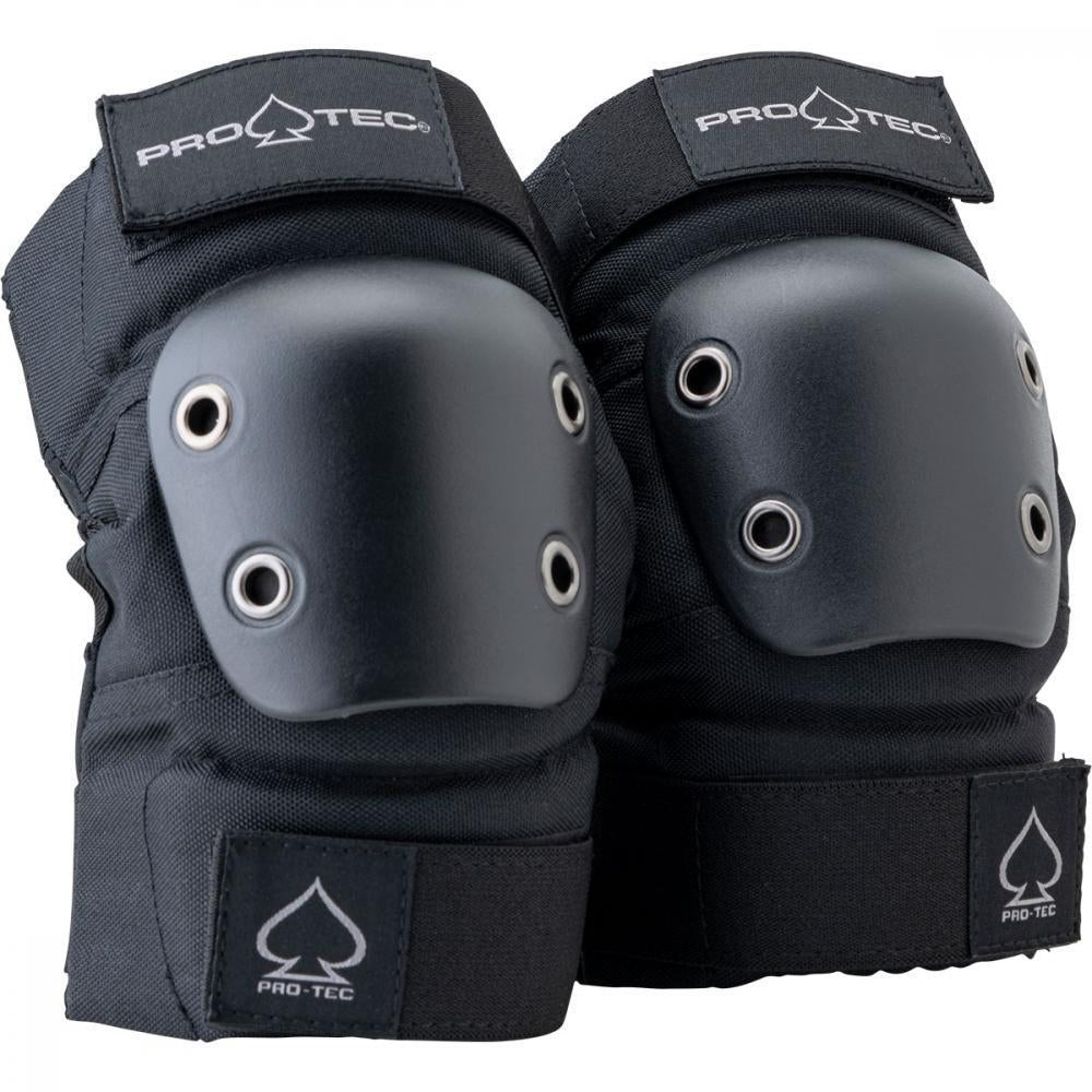 Pro-Tec Street Gear Junior 3 Pack Open Back Knee Elbow Wrist Pads Black