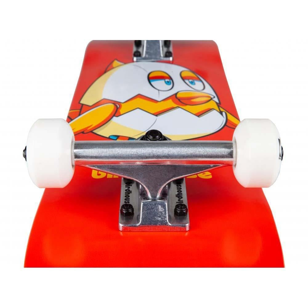 Birdhouse Chicken Mini Stage 1 Factory Complete Skateboard Red 7.38"