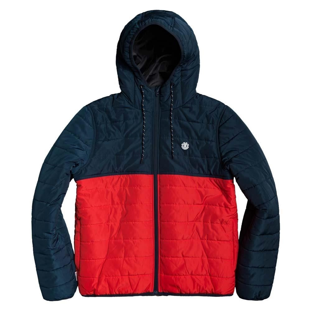 Element Alder Fundamental Puff Jacket Fire Red