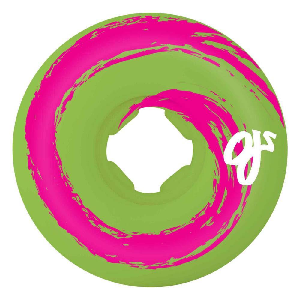OJ Skateboard Wheels Swamp Berries 99a Pink/Green Swirl 45mm