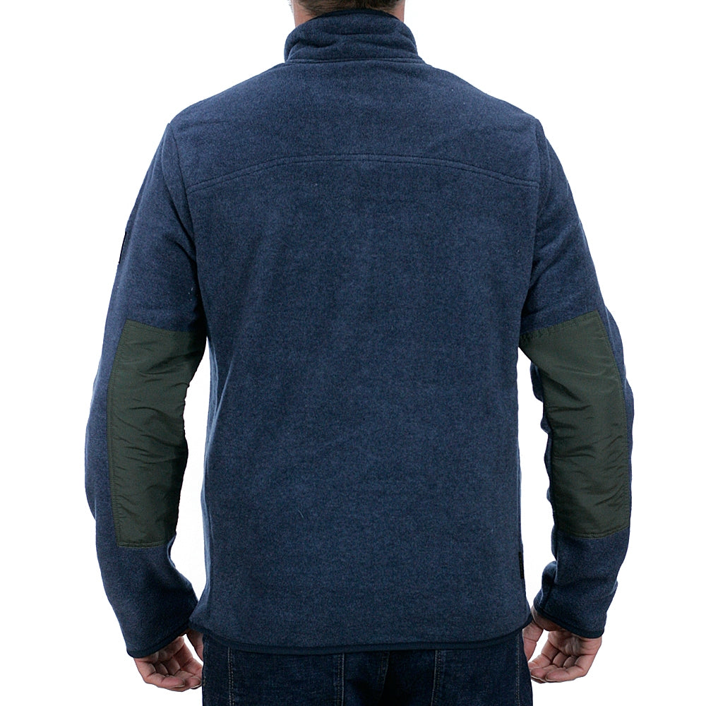 Element Windrift Quarter Zip Jacket Eclipse Navy Heather