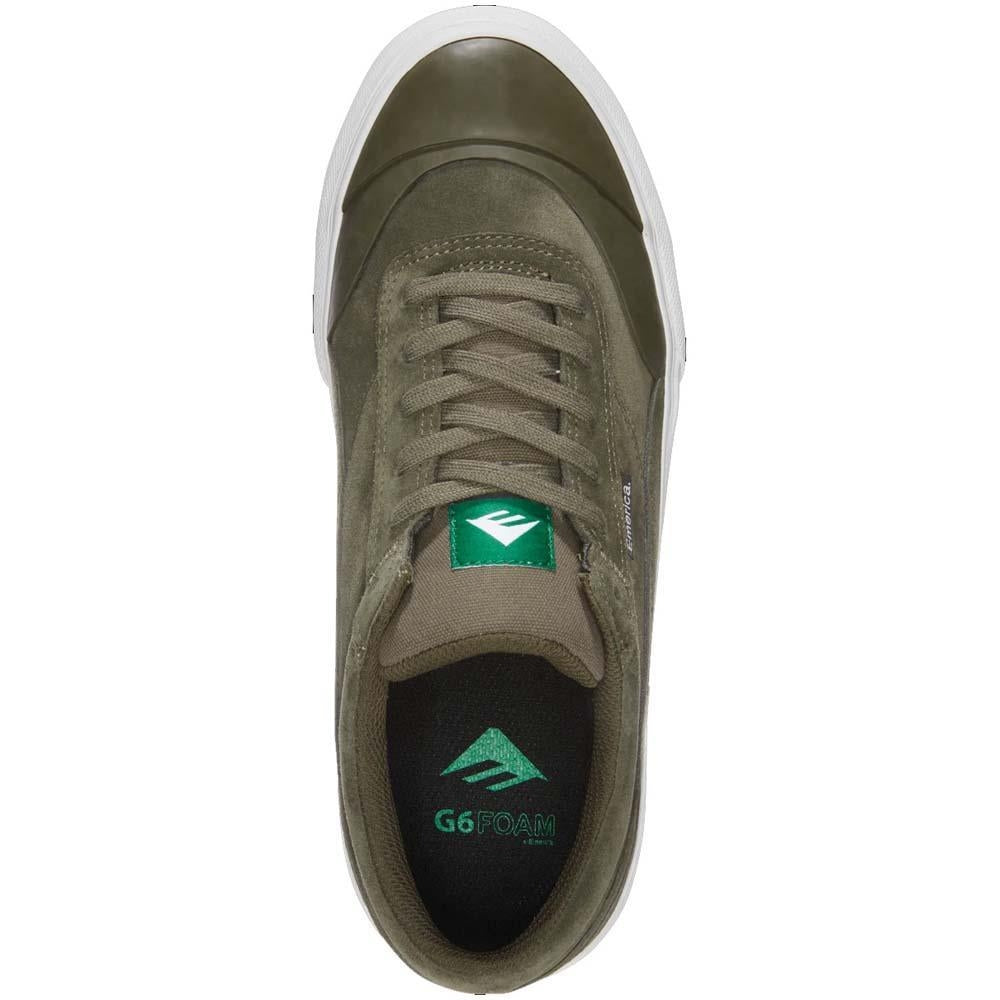 Emerica Vulcano Olive Skate Shoes
