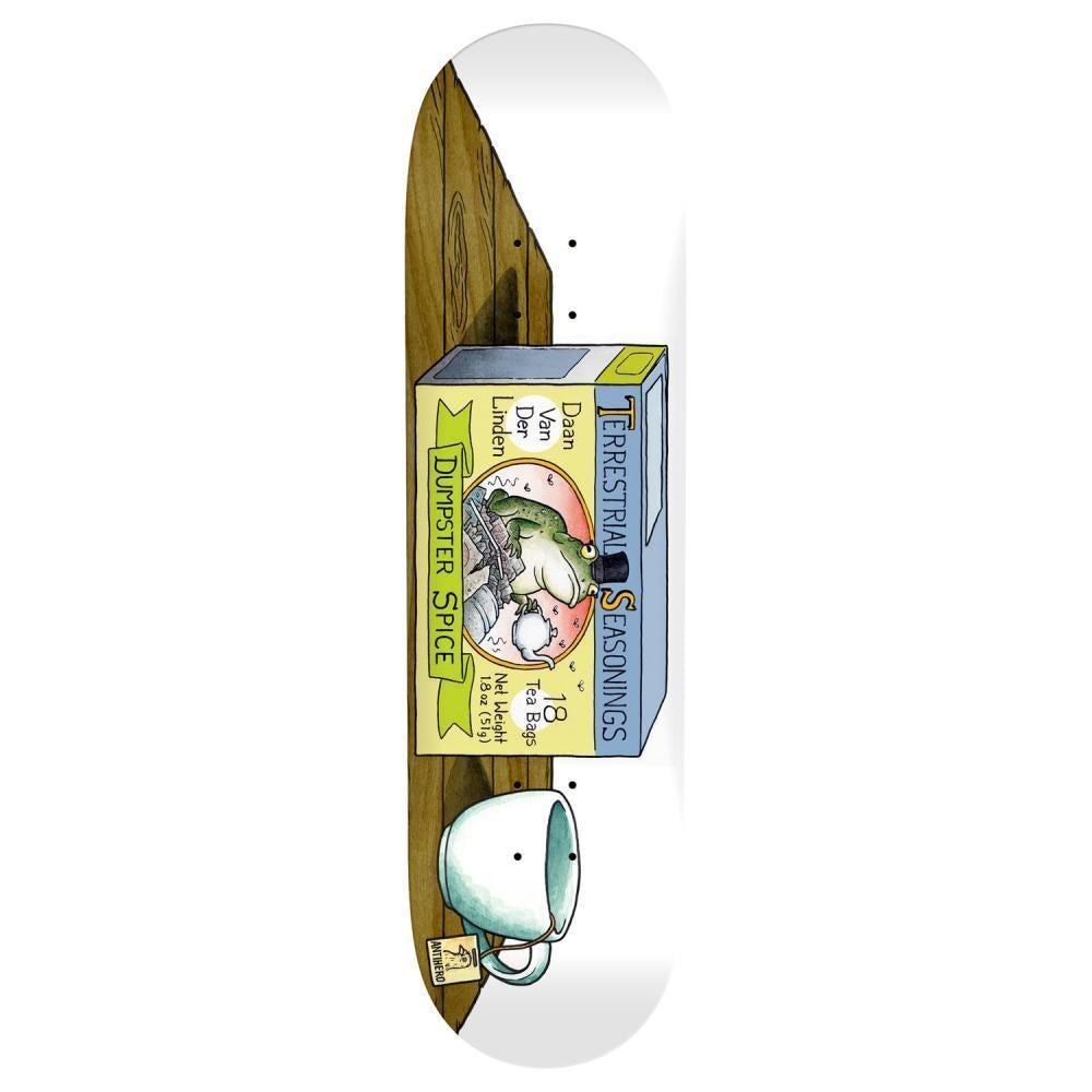Anti Hero Pro Skateboard Deck Daan Terrestrial Seasonings Multi 8.5"