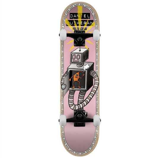 Toy Machine Lutheran Insecurity Complete Skateboard Purple 8.25"