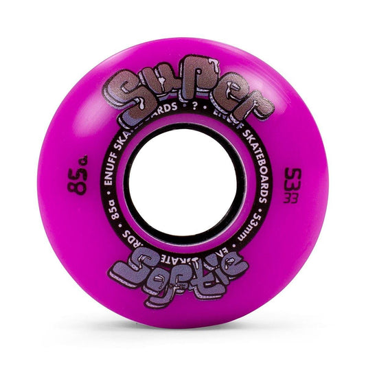 Enuff Super Softie Skateboard Wheels Purple 53mm