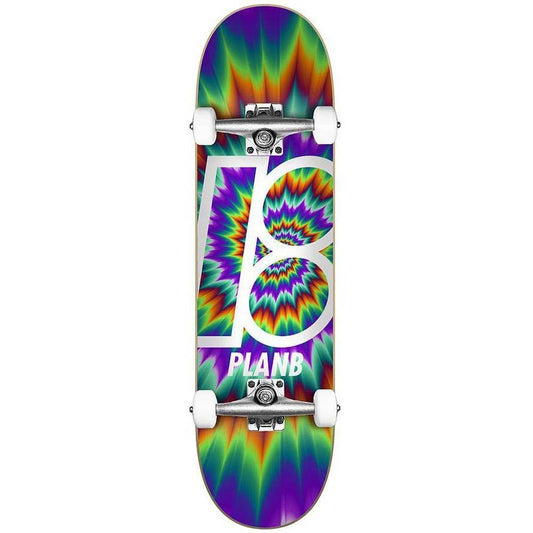 Plan B Skateboards Team Tune Out Factory Complete Skateboard 7.75"