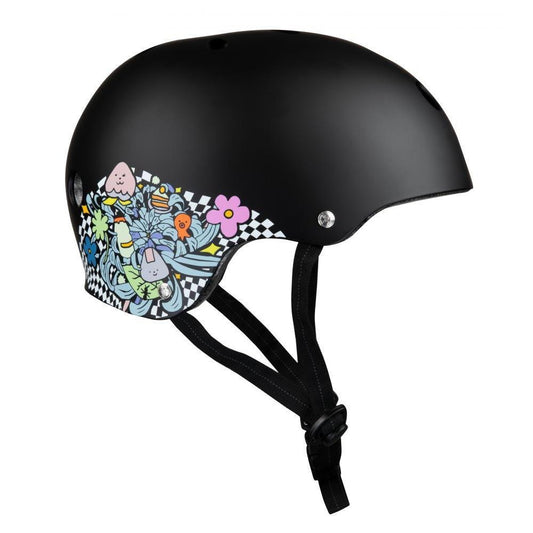 187 Killer Pads Certified Helmet Lizzie Black Floral