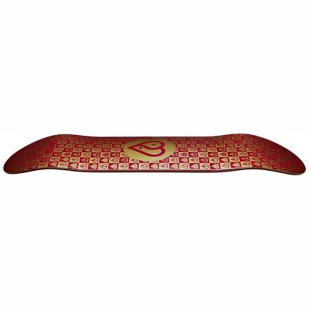 Heart Supply Chris Chann Trinity Gold Foil With Raised Ink Skateboard Deck 8"