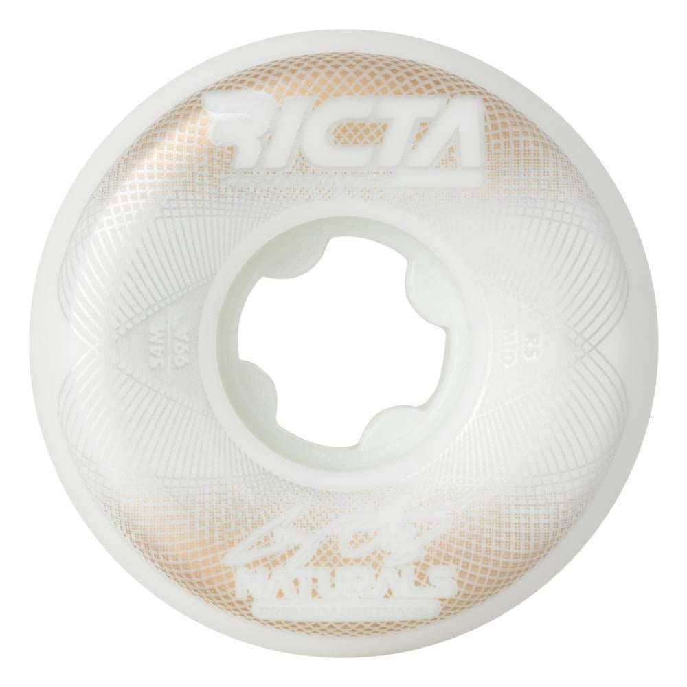 Ricta Skateboard Wheels Ortiz Geo Mid 99a White 54mm