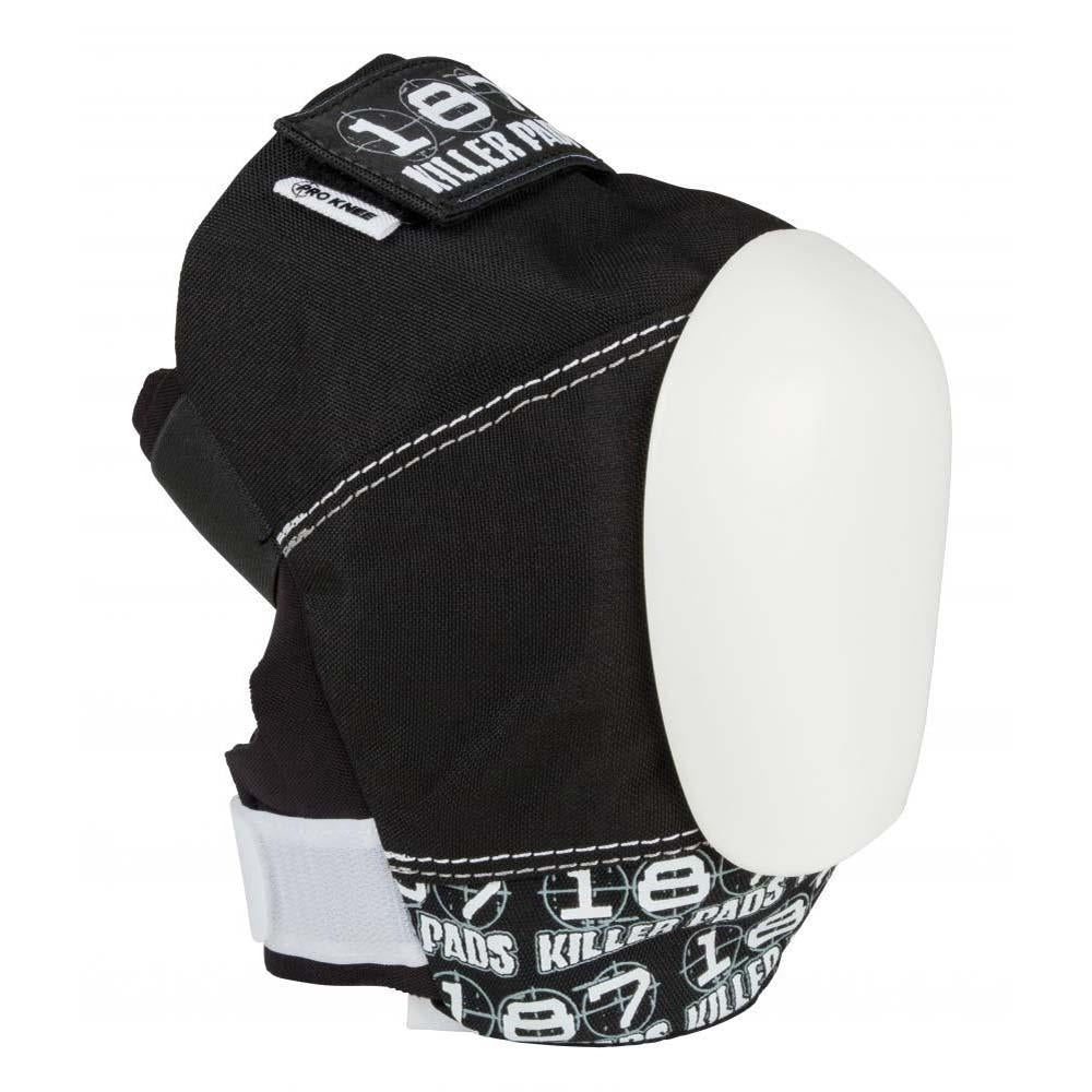 187 Killer Pads Pro Knee Black White