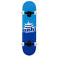 Sushi Skateboards Pagoda Logo Complete Skateboard Blue 8"