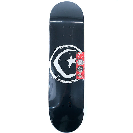 Foundation Skateboards Star & Moon Skateboard Deck Black 8.375"