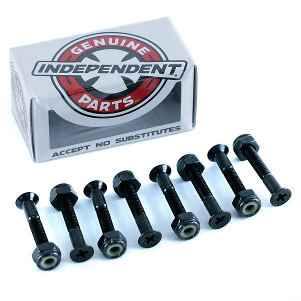 Independent Skateboard Bolts Phillips Black 1.25"