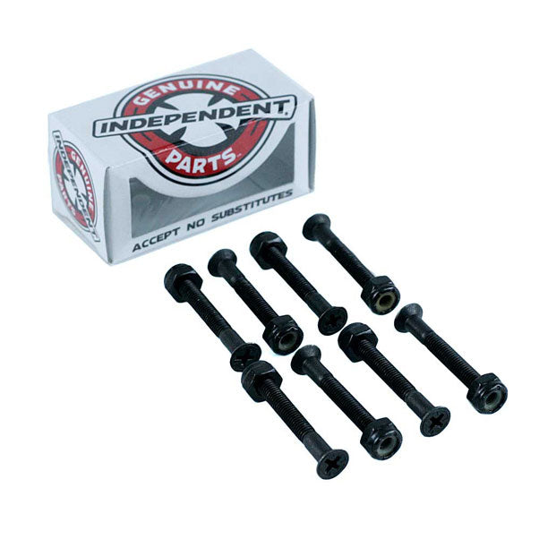 Indy Independent Skateboard Bolts Phillips Black 1.5"