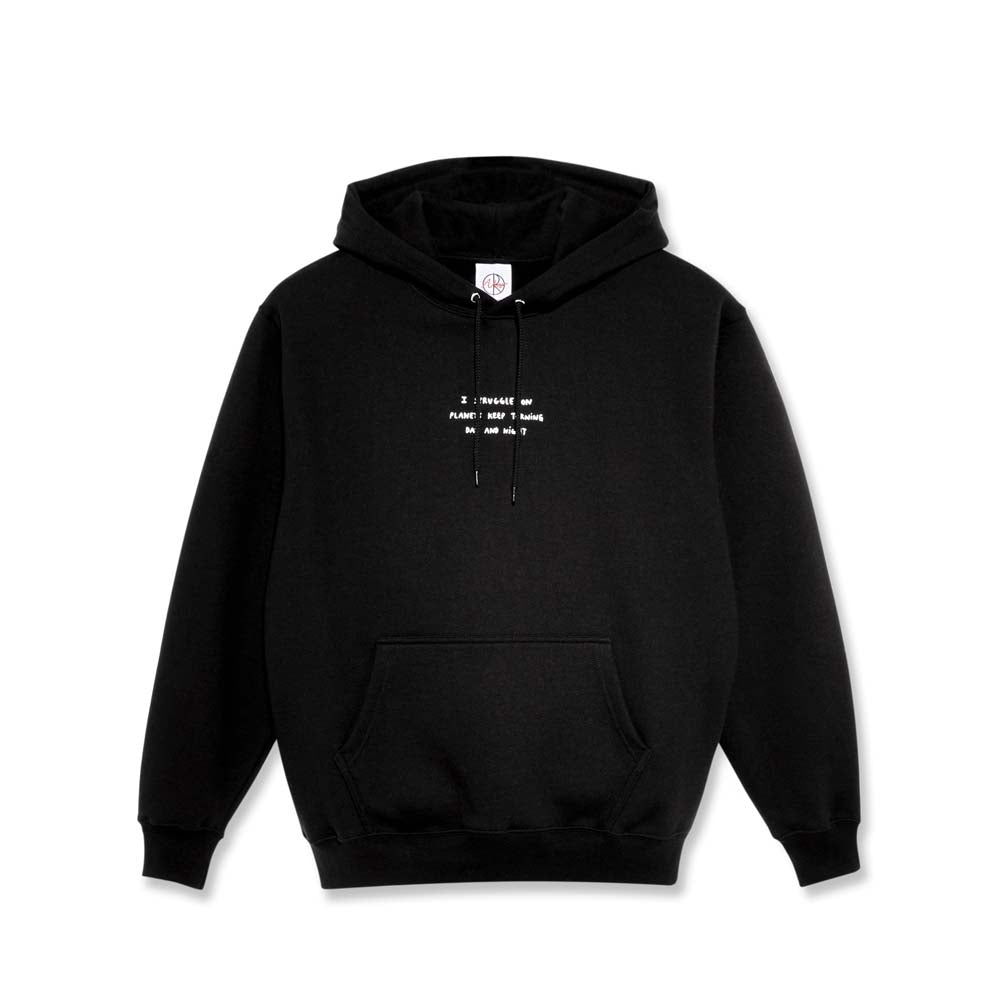 Polar Struggle Hooded Sweatshirt Black – Black Sheep Store