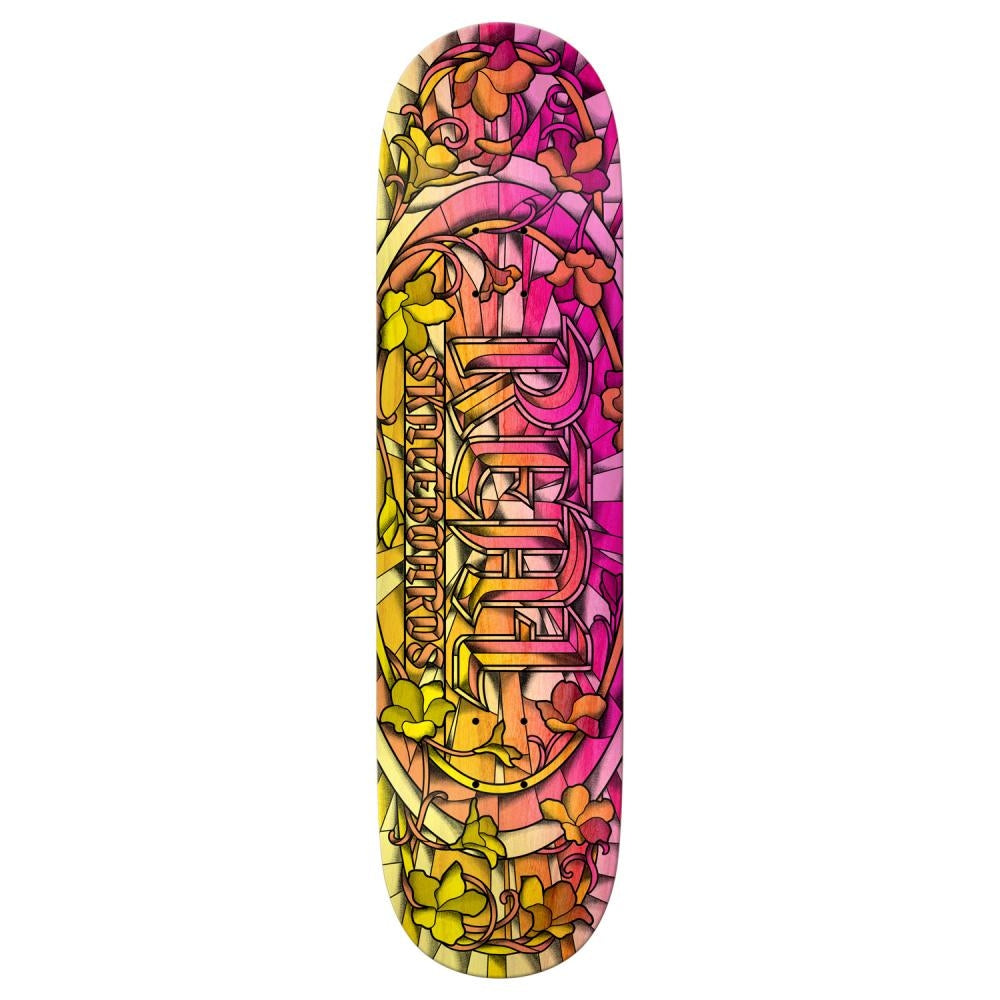 Real Skateboard Deck Chromatic Cathedral Oval Mutli 8.06"