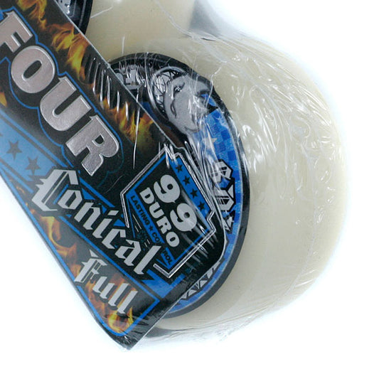 Spitfire Formula Four Skateboard Wheels Conical Full 99DU Natural 52mm