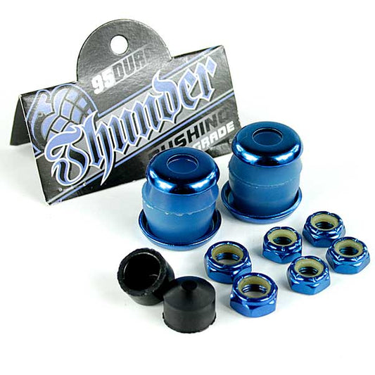 Thunder Rebuild Kit Blue 95a Bushings/Washers/Axle And Kingpin Nuts/Pivot Cups