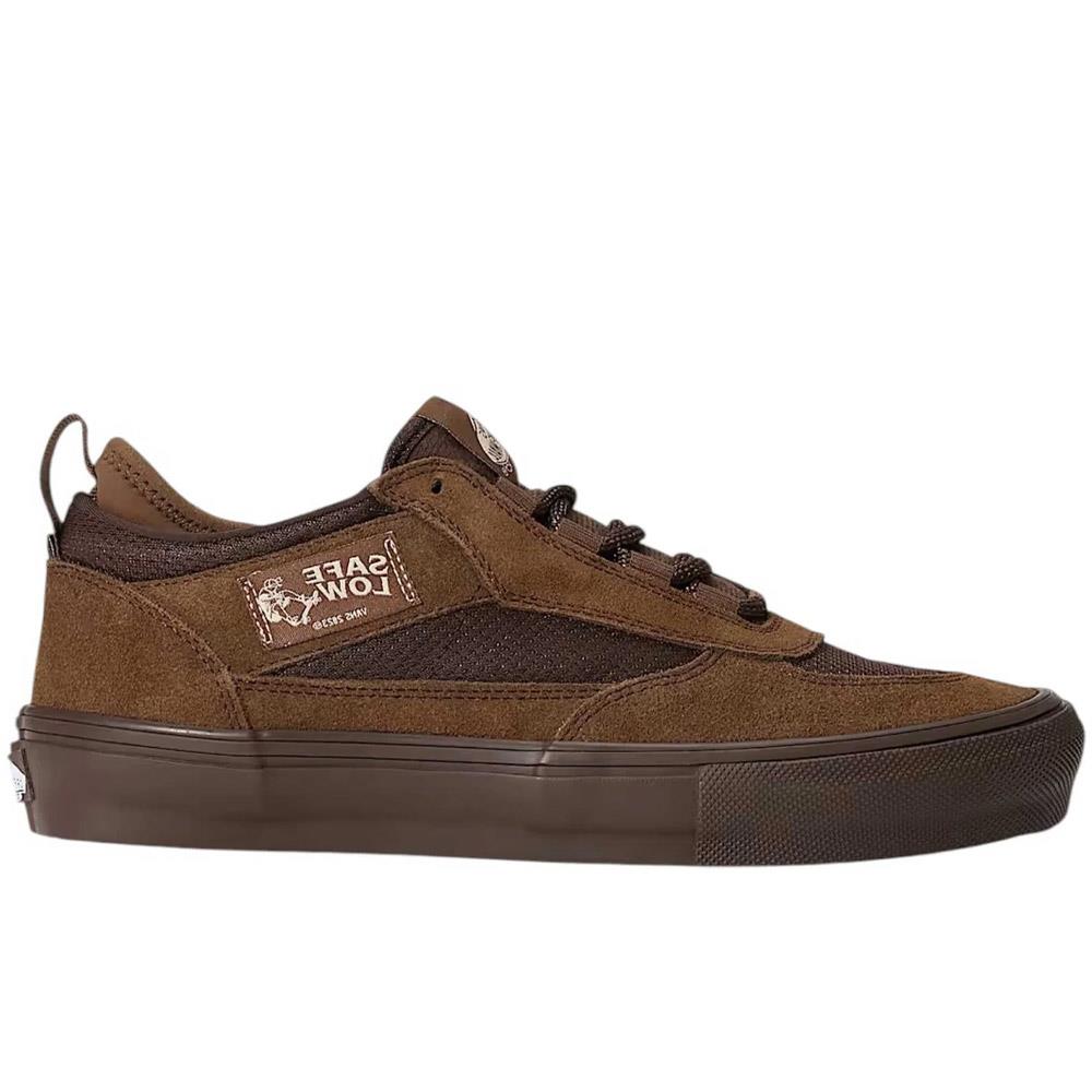 Vans Skate Safe Low Skate Shoes Chocolate Brown