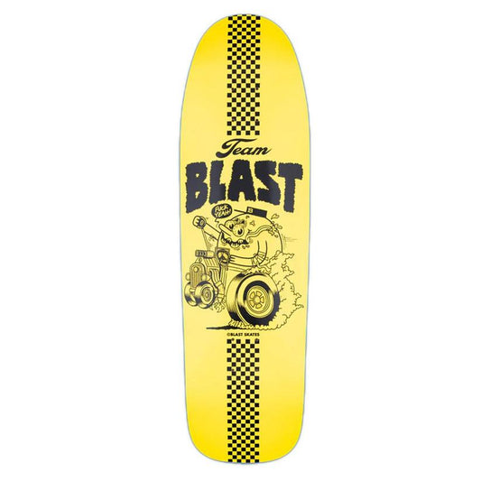 Blast Team Blast Skateboard Deck Custom Shape 9.3"