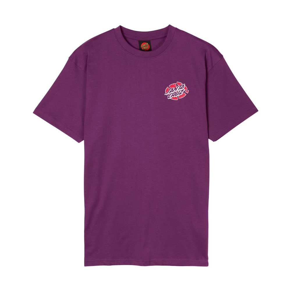Santa Cruz Grabke Exploding Dot T-Shirt Fresh Purple