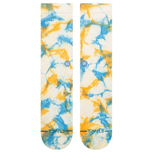 Stance Socks Spotty Dye Crew Mango UK 7-11