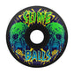 Slime Balls Skateboard Wheels Skull Vomits 95a Black 60mm