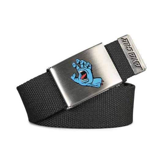 Santa Cruz Skateboards Belt Screaming Mini Hand Belt Black