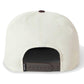 Brixton Catch & Release HP Snapback Cap Off White Brown