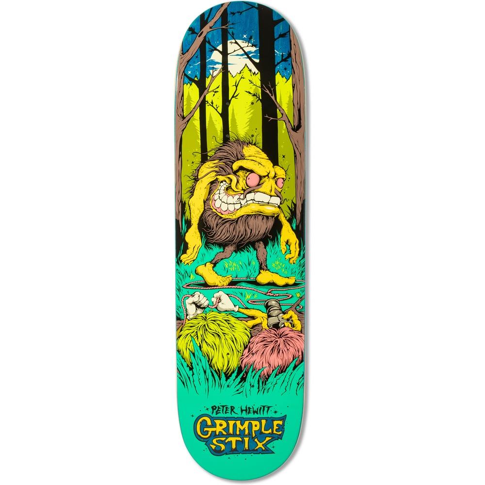 Anti Hero Hewitt Grimplestix Gryptids Skateboard Deck Multi 8.65"