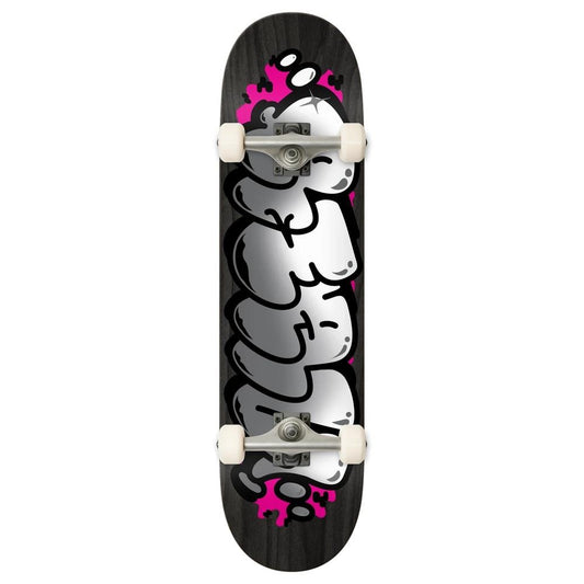 Real Bubble Letter Factory Complete Skateboard Foil Multi 8.5"