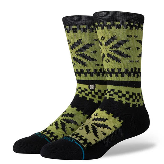 Stance Socks Eureka Crew green Large UK7 to UK11