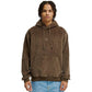 DC Shoe Co Backlash Corduroy Pullover Hooded Sweatshirt Morel Brown