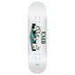 Real Team EMB Skateboard Deck White 8.25"