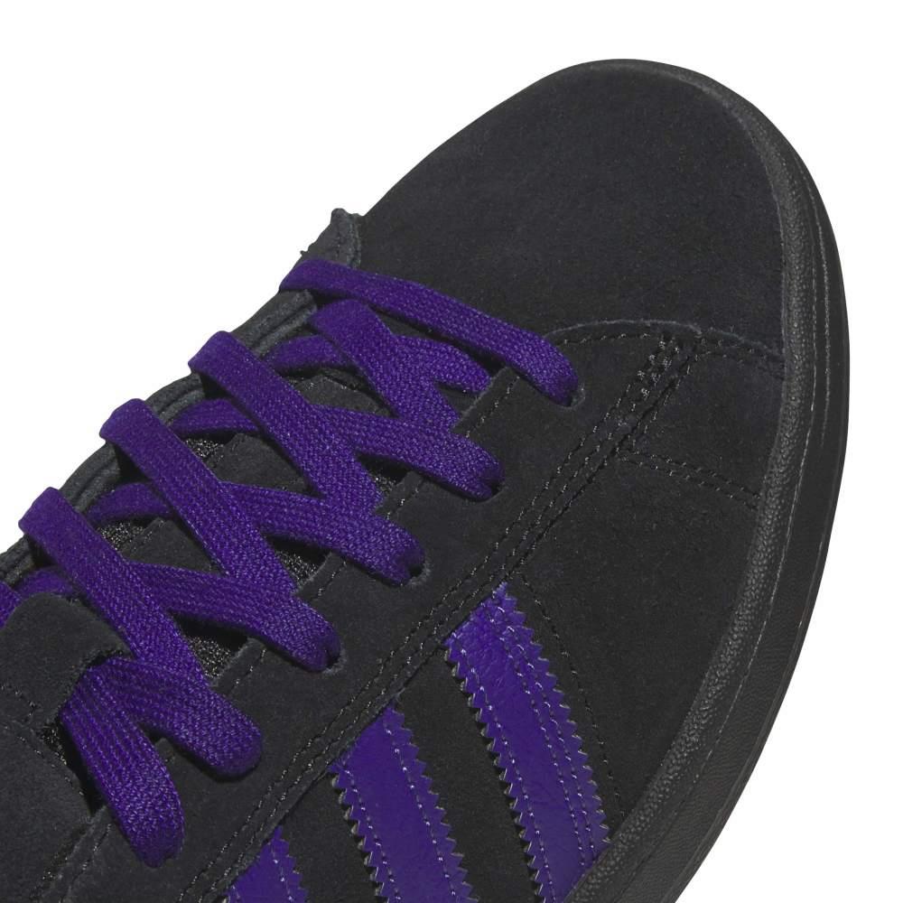 Adidas Campus ADV Collegiate Purple Core Black Silver Metallic Skate Shoes