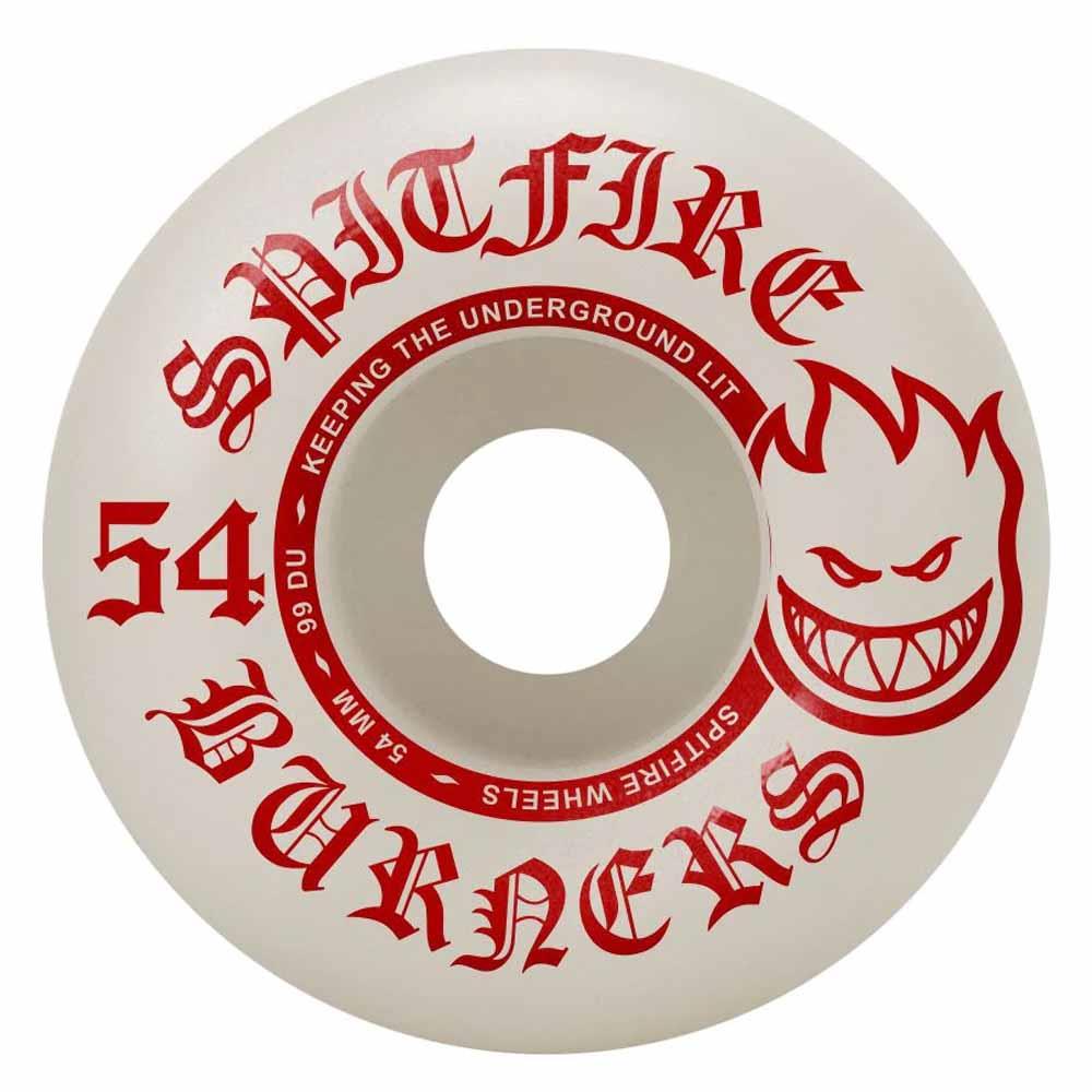 Spitfire Skateboard Wheels 99DU Burner Multi 54mm