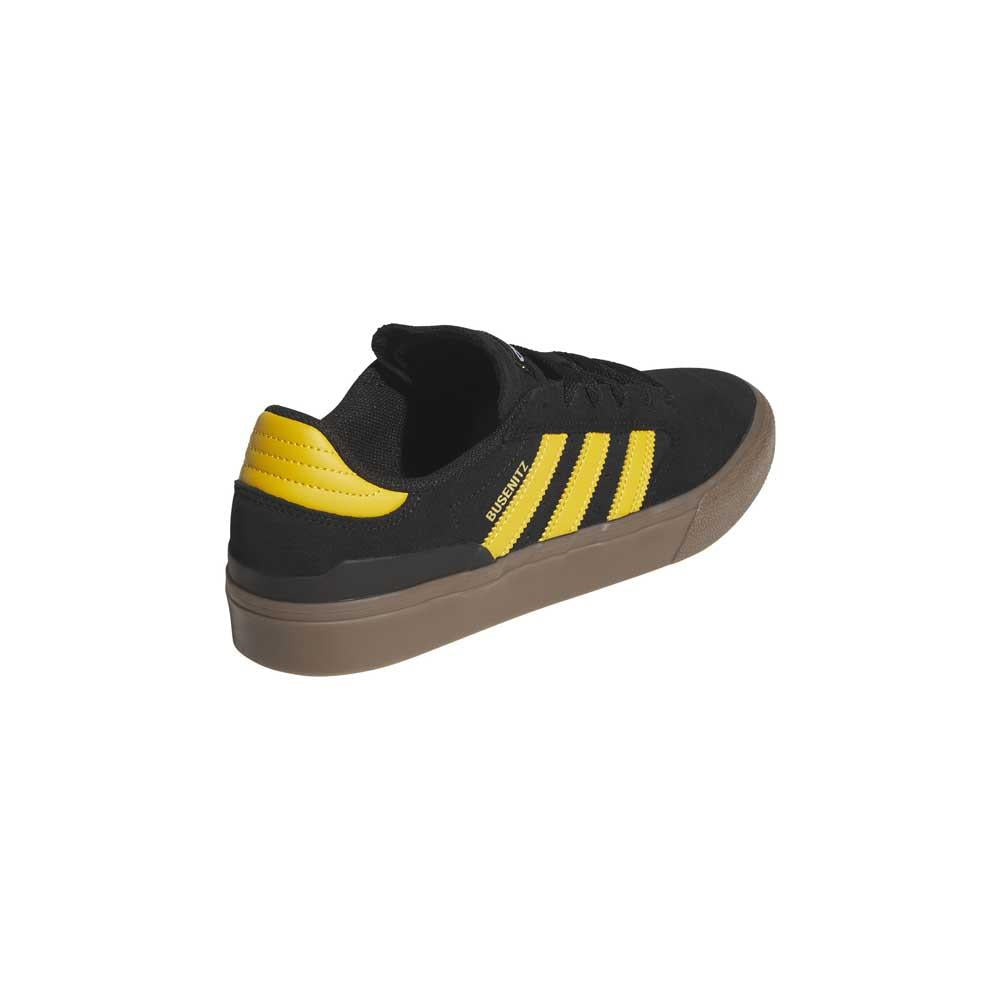 Adidas Skateboarding Busenitz Vulc II Skate Shoes Core Black Pre Yellow Gum
