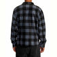 RVCA Yukon High Pile Shirt Garage Blue Pile