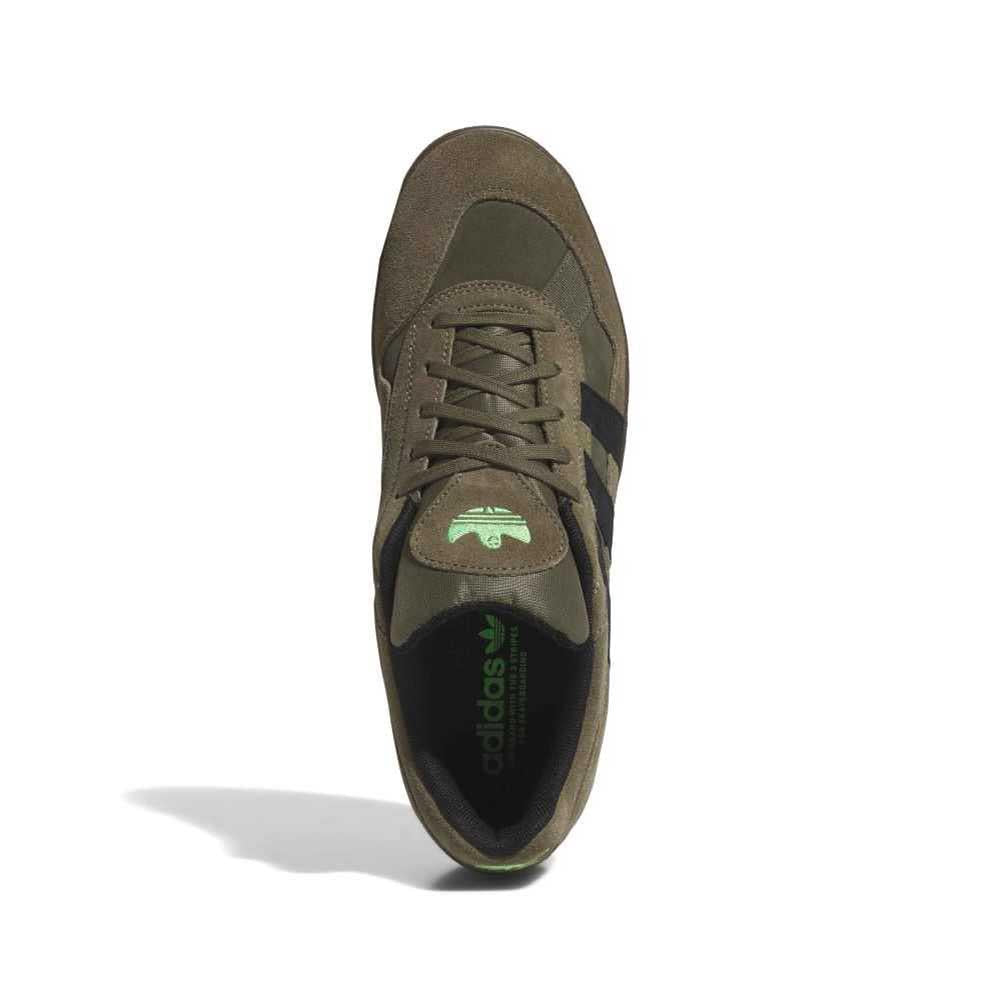 Adidas Skateboarding Aloha Super Skate Shoes Olive Strata Core Black Gum